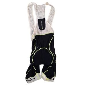 Louis Garneau Cycling Jersey Suit Mens med Bib Black White